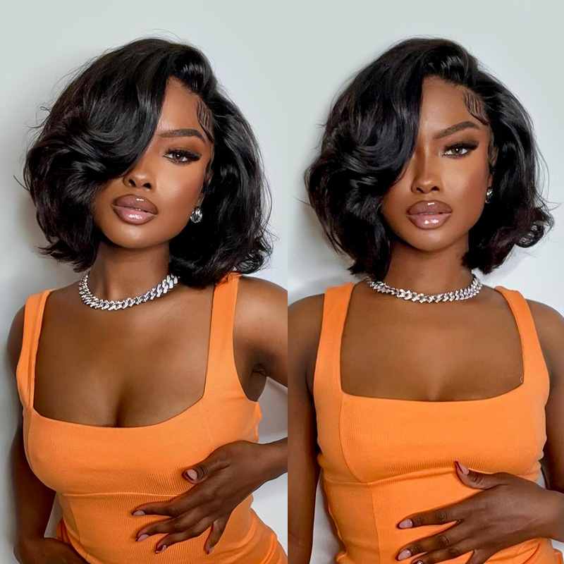 Glueless Wear And Go Human Hair Wig - 250% Dichtheid Menselijk Haar Body Wave