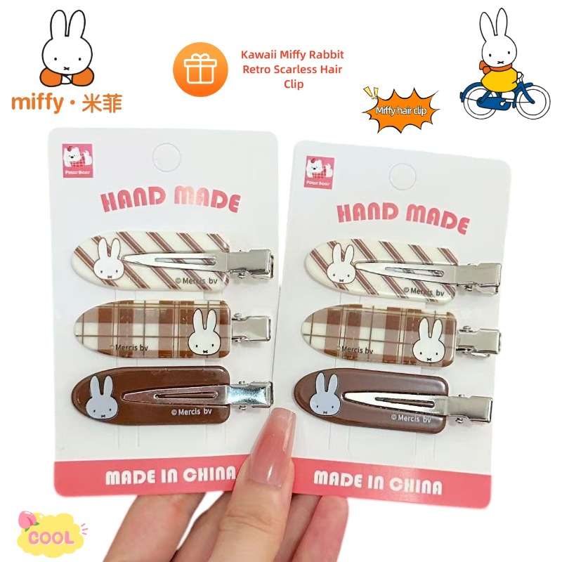 Hair Bundles - Kawaii Miffy Konijn Retro Haarspeld zonder
