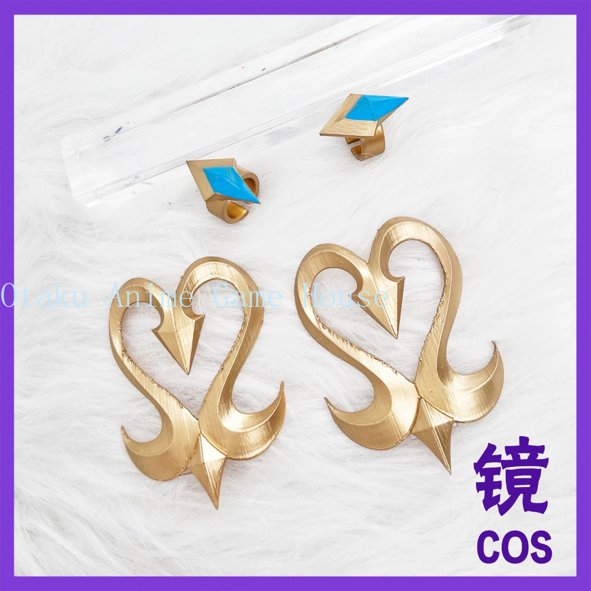 Genshin Impact Odette Cosplay  - Hair Clips recensie en prijs