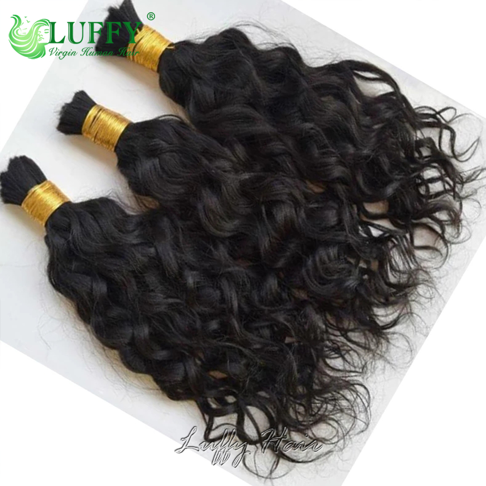 Bulk echt haar voor vlechten W - Water Wave Bulk Human Hair For Braiding recensie en prijs