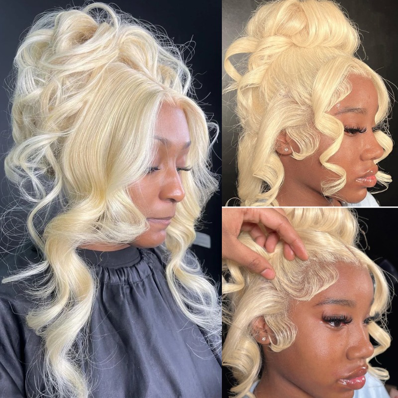 13x4 13x6 360 HD Transparant 6 - 613 Blonde Body Wave Lace Front Wig recensie en prijs