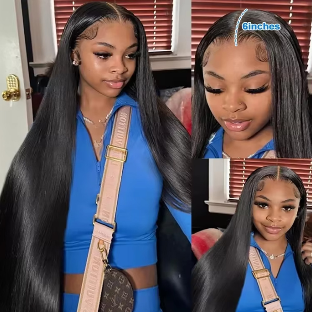 Natuurlijk zwart zijdezacht bo - Human Hair Wigs recensie en prijs