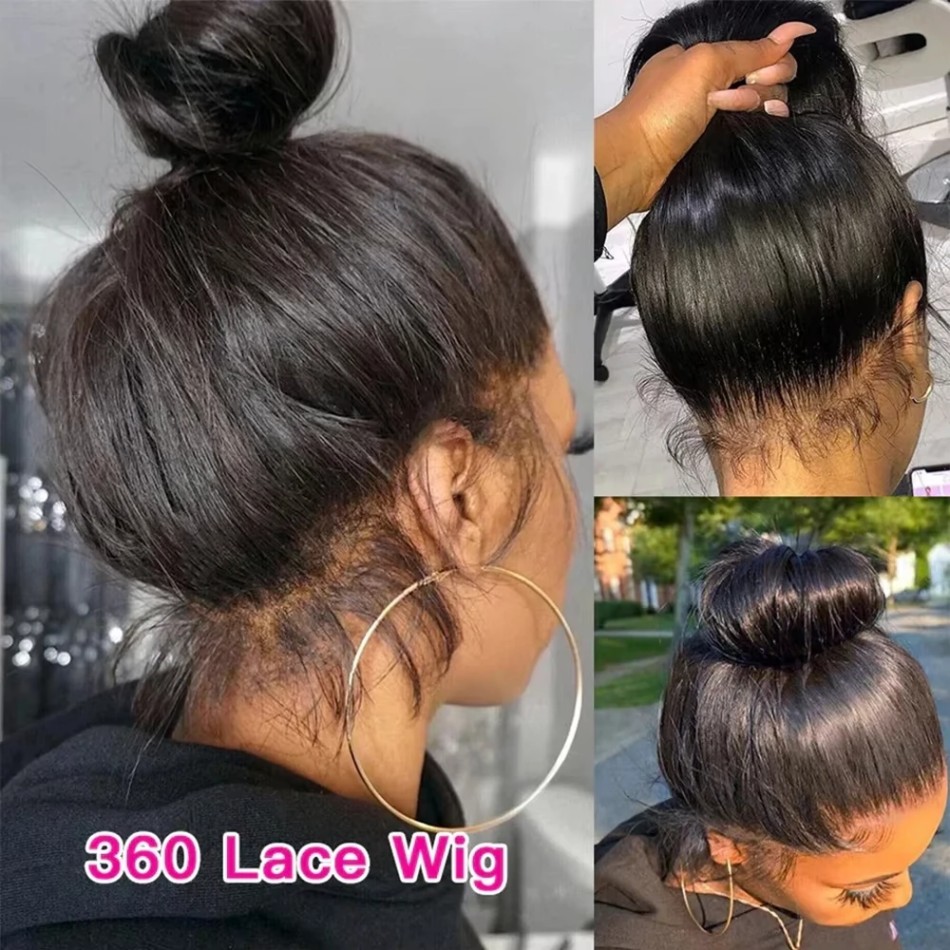 360 Full Lace Wig Haarwerk van - Hd Lace Frontal Wig Human Hair Pre Plucked recensie en prijs