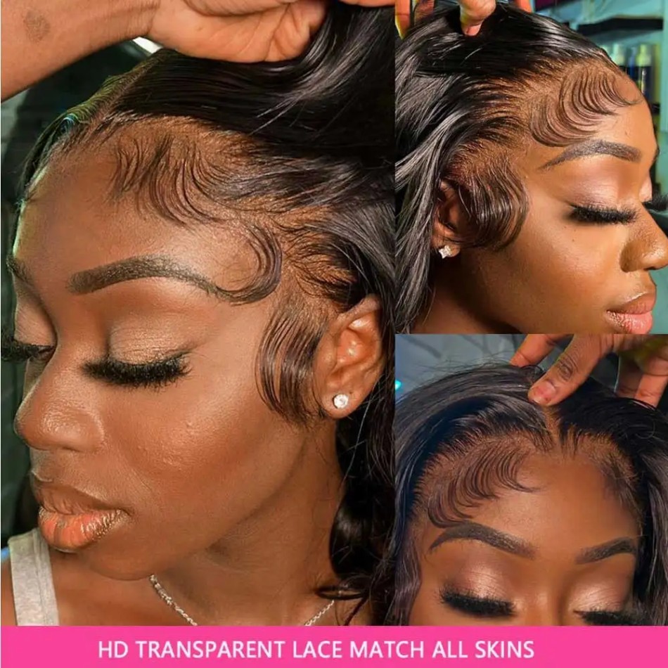 360 Full Lace Wig Haarwerk van - Hd Lace Frontal Wig Human Hair Pre Plucked recensie en prijs
