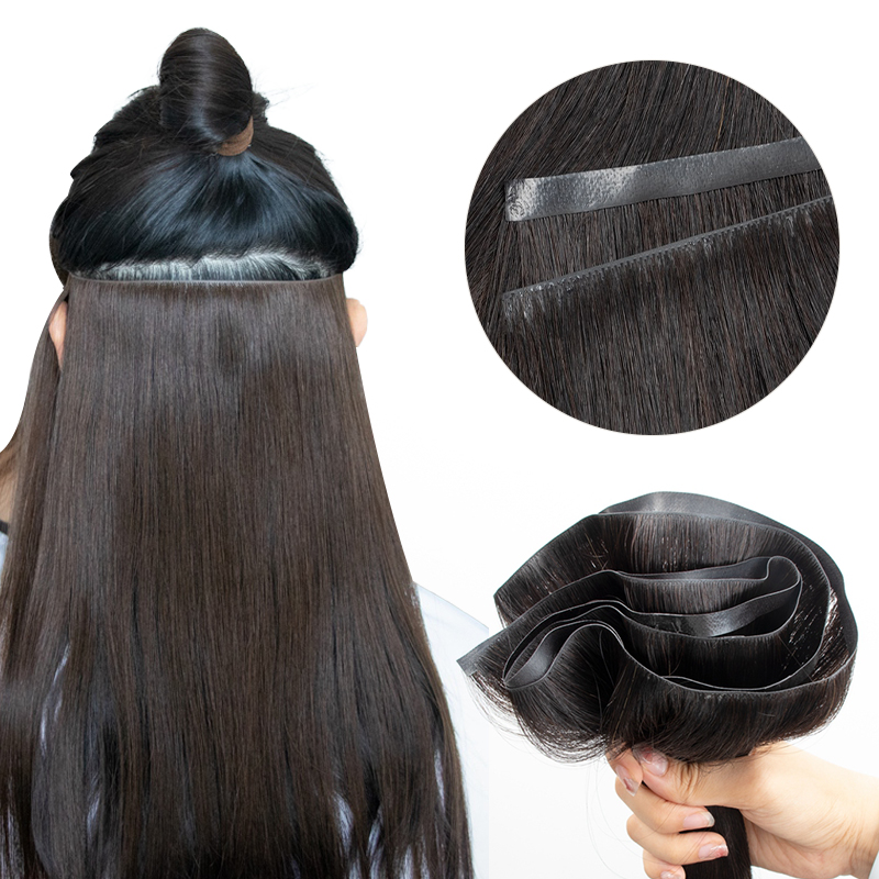 Onzichtbare lange tape PU-insl - Invisible Tape In Extensions Real Hair recensie en prijs