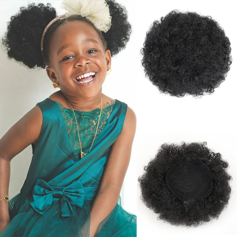 6Inch Afro Bladerdeeg Trekkoor - Drawstring Afro Curly Puff Ponytail recensie en prijs