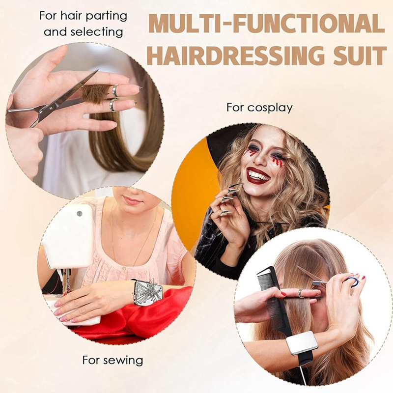 8 STUKS Scheidingsring Haarsel - Hair Clips recensie en prijs