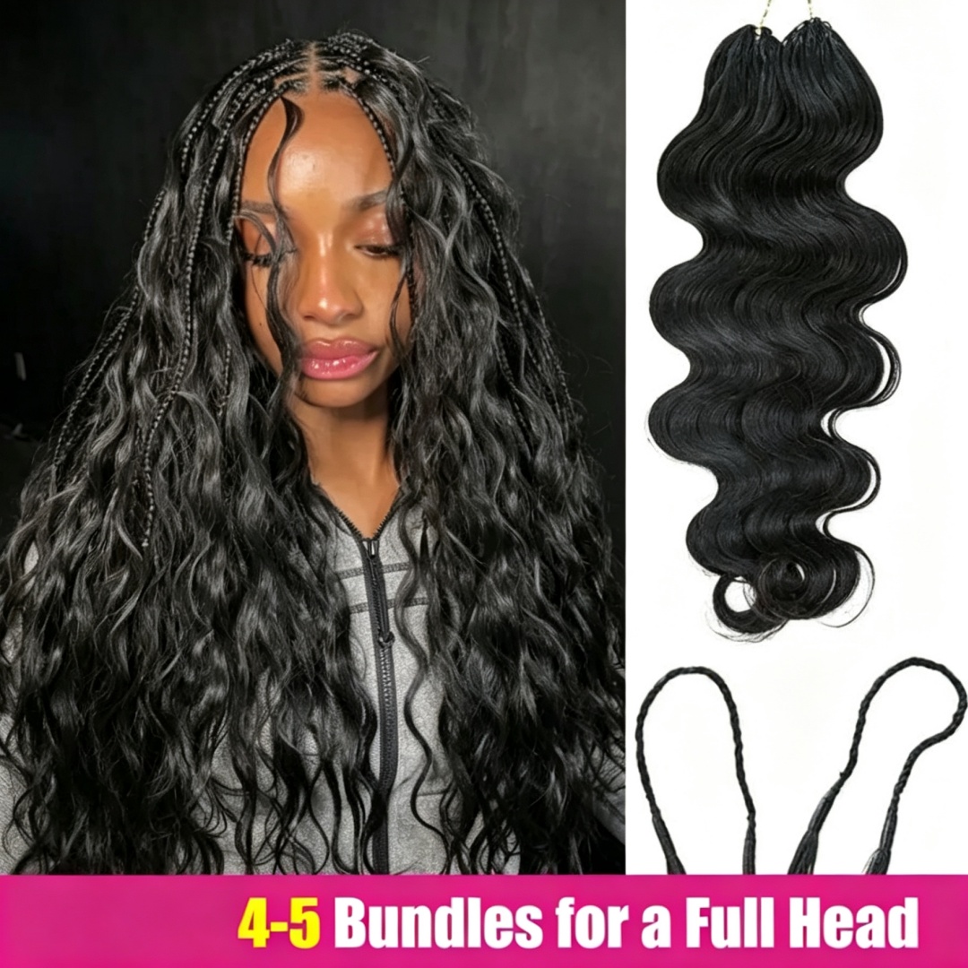 Smilegirl Body Wave Feather Cr - Hair Bundles recensie en prijs