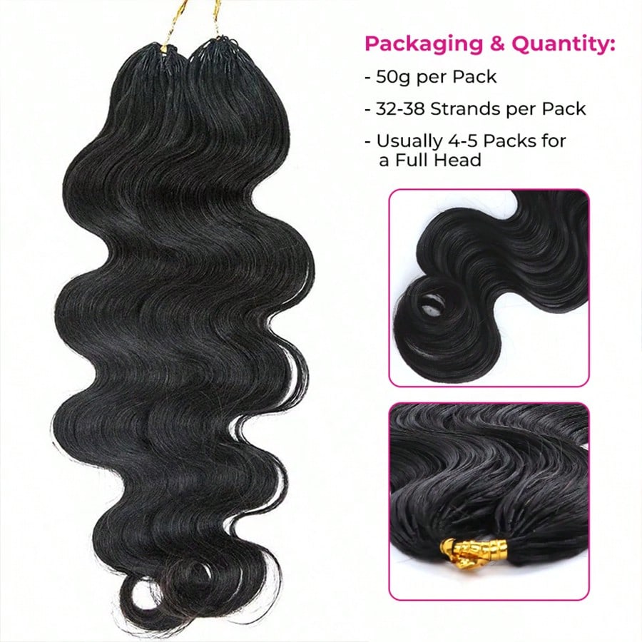 Smilegirl Body Wave Feather Cr - Hair Bundles recensie en prijs