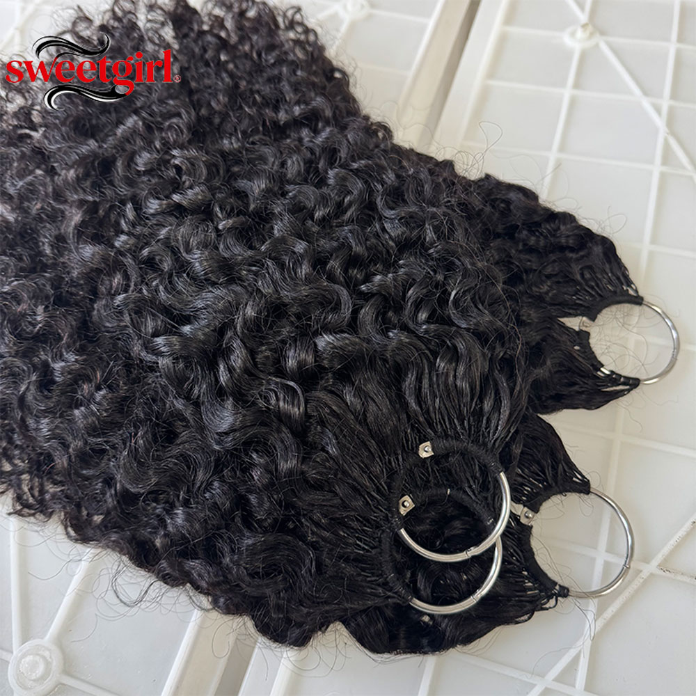 Pixie Krul Natuurlijk Zwart 10 - Water Wave Bulk Human Hair For Braiding recensie en prijs