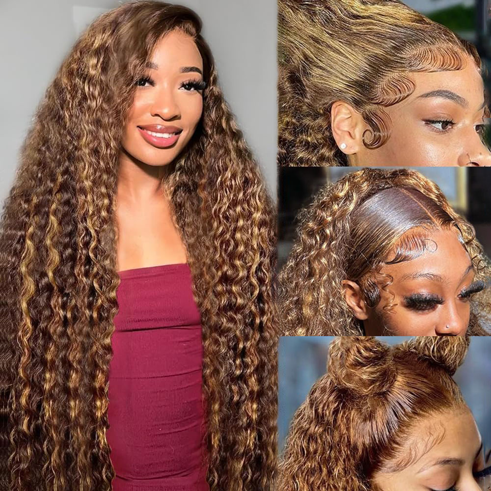 36 Inch Diepe Golf P4/27 Hoogt - Lace Front Wigs recensie en prijs