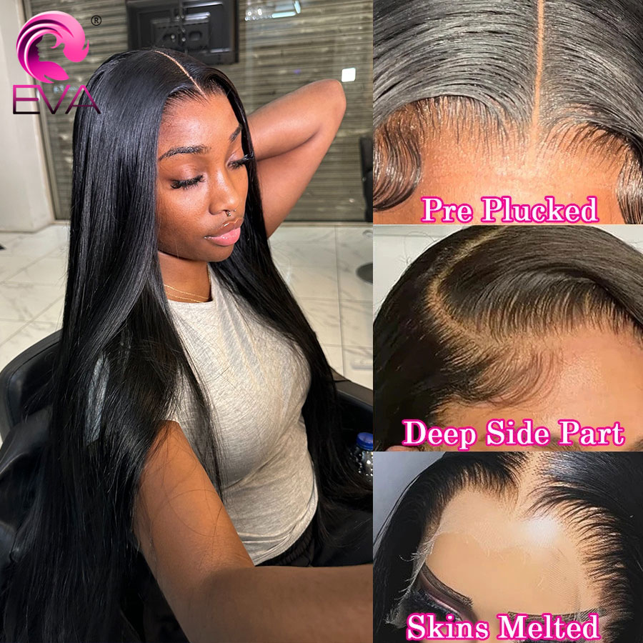 Eva Haar Diep Deel HD Kant Fro - Hd Lace Frontal Wig Human Hair Pre Plucked recensie en prijs