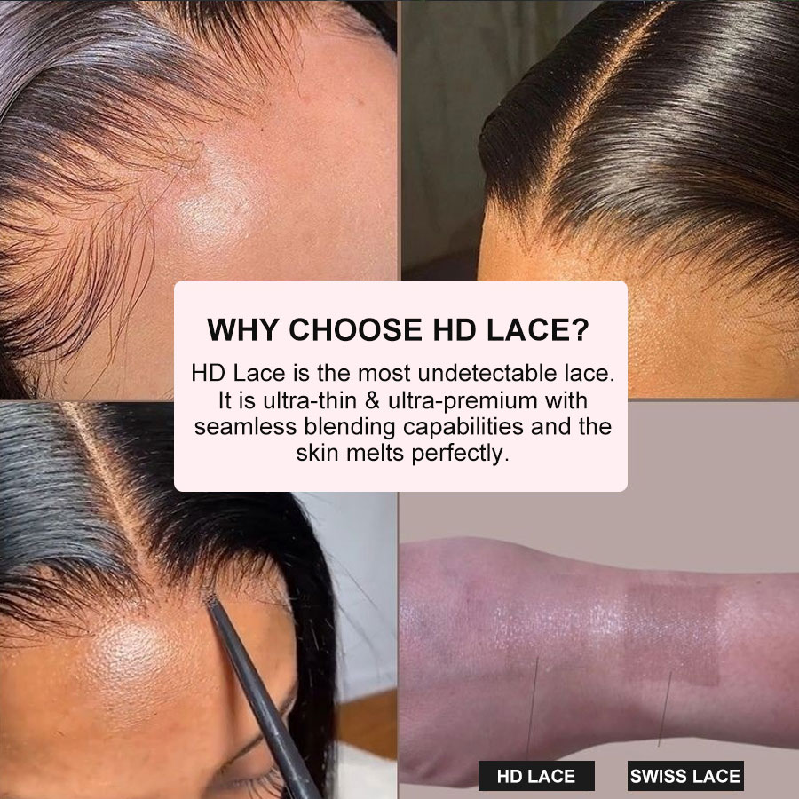 Eva Haar Diep Deel HD Kant Fro - Hd Lace Frontal Wig Human Hair Pre Plucked recensie en prijs