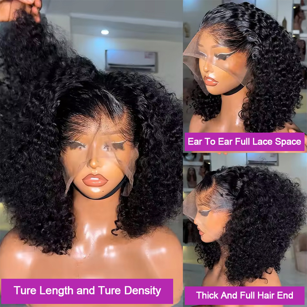 250% Dichtheid Jerry Curly Ech - Water Wave Bulk Human Hair For Braiding recensie en prijs