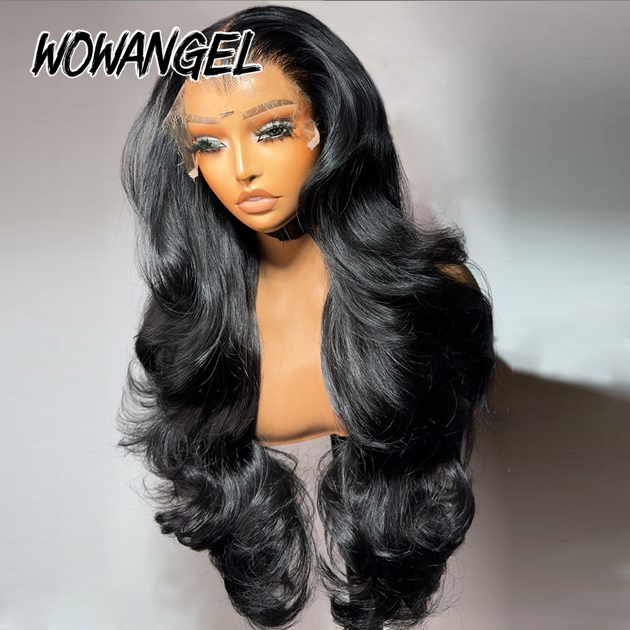Wow Angel Body Wave Gitzwart 2 - Hd Lace Frontal Wig Human Hair Pre Plucked recensie en prijs