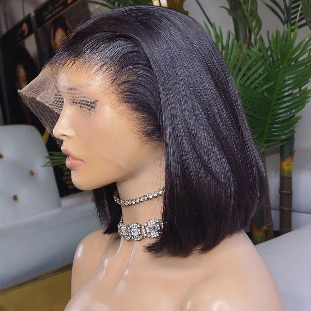250 Density Recht 13x4 Kant Vo - Pre Parted 13X4 Lace Front Bob Wig recensie en prijs